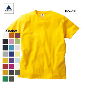 【短納期対応 まとめ買い歓迎 】TRUSS トラス Tシャツ 半袖 無地 メンズ レディース キッズ ジュニア ユニセックス 春夏 ストリート カジュアル スポーツ 薄手 おしゃれ uネック 大きいサイズ ゆったり 黒 白 TRS-700 ベーシックスタイルTシャツ イベント 150〜XXL(2L)