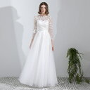 ウエディングドレス Aラインドレス 海外旅行 Wedding dress 花嫁 ウェデイングドレス 二次会 ブライダル ロングドレス 結婚式 結婚旅行 レディー...