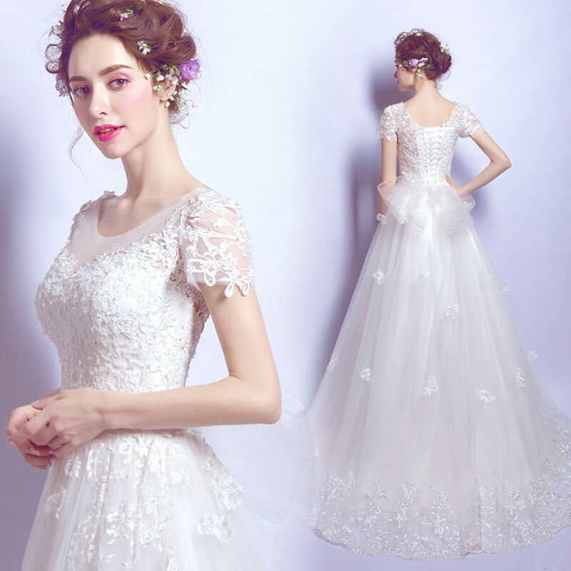 海外挙式 ウェディングドレス 花嫁 wedding dress 前撮り ドレス 二次会 ロングドレス レディース ワンピース 新婚旅行 フォーマルドレス Aラインドレス 結婚式 ブライダル パーティードレス 後撮り リゾートドレス ビーチフォト 披露宴 発表会セミオーダー/編み上げ