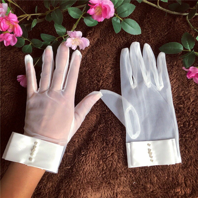 ブライダル グローブ ショート wedding glove ウェディング 手袋 サテングローブ ショート グローブ 花嫁 手袋 二次会 ショート グローブ 透け感 高級 グローブ パーティー手袋 ショート 挙式 グローブ 優雅 披露宴 撮影道具