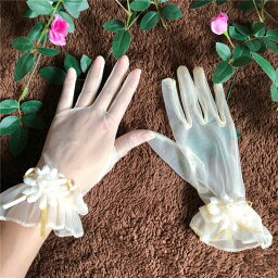 ブライダル グローブ ショート 花嫁 手袋 上品 glove ウェディング グローブ 花 結婚式 ショート 手袋 二次会 パーティー手袋 優雅 挙式 グローブ ショート 可愛い 透け感 撮影道具