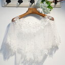 ウエディングショール ウェディングケープ ウェディングショール オフホワイト ケープ ブライダル 結婚式 二次会 披露宴 花嫁 肩掛け 春夏 白 星 レース ウ...