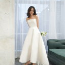 海外挙式ドレス シンプル ウェディングドレス 花嫁 ロングドレス結婚式 ビスチェタイプ 高級感 Aラインドレス 二次会 前撮りドレス 披露宴 イブニングドレス ...