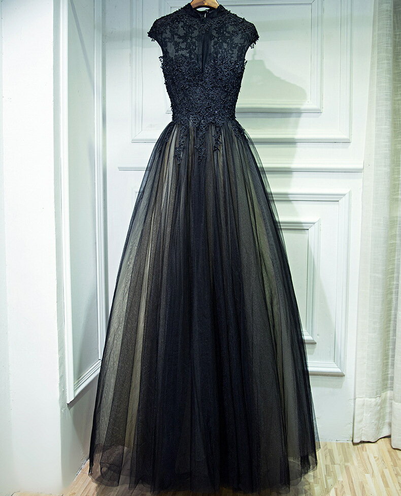 カラードレス ロングドレス ブラック ハイネック パーティードレス ウェディングドレス ウエディングドレス 結婚式 二次会 花嫁 演奏会 発表会 イブニングドレス ウェディングドレス ウエディングドレス 結婚式 二次会 披露宴 花嫁 ブライダル パーティードレス