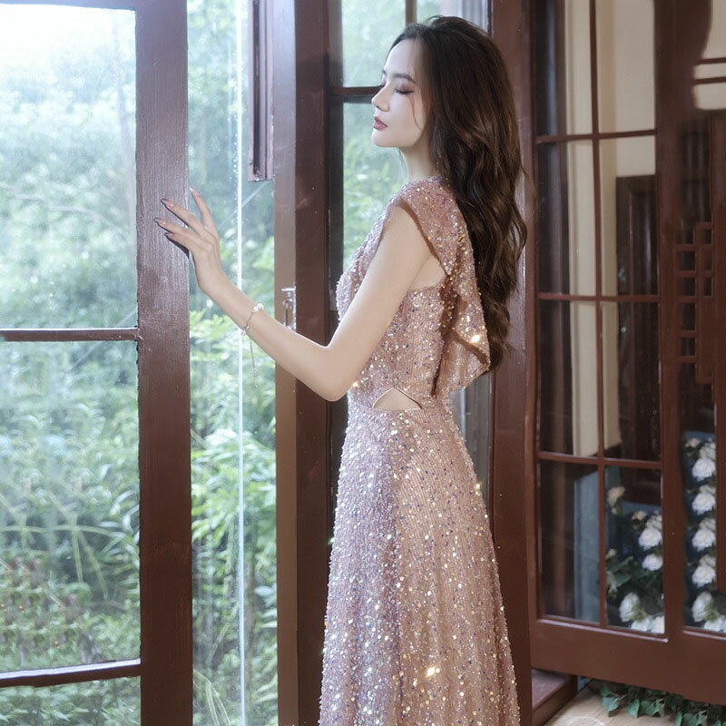 カラードレス 二次会 花嫁 ロングドレス ファスナー 結婚式 Aラインドレス キラキラ 可愛い 演奏会用ドレス お呼ばれ 前撮り 着痩せ パーティードレス おしゃれ 披露宴 ダンス フォーマルドレス エレガント ブライダル 高級感 撮影 ピアノ発表会 20代 30代 40代