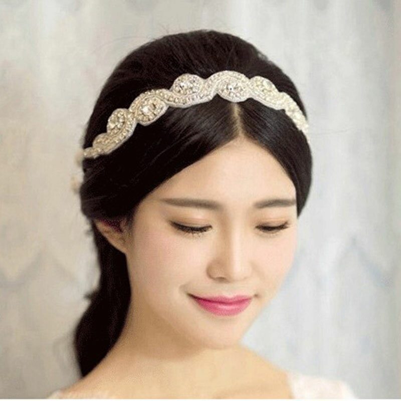 花嫁カチューシャ ウェディングヘッドドレス ヘアバンド シンプル モチーフ ティアラ 結婚式 教会挙式 披露宴 二次会 パーティー リゾート 海外挙式 前撮り