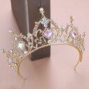 ウエディング ブライダル ティアラ パーティー ジュエリー 小物 結婚式 花嫁 二次会 発表会 演奏会 ビジュー オペラ ステージ 舞台用 ヘアアクセサリー 上...