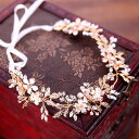 ブライダル 花 ヘアバンド ヘッドドレス ウェディング 髪飾り リボン カチューシャ ヘアアクセサリー アクセサリー 花嫁 リゾート 旅行 パーティー ヘアビジ...