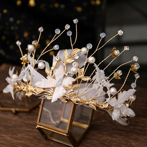 ウェディング パール ティアラ ヘッドドレス ヘアアクセサリー ゴールド ウエディング 髪飾り ヘッドアクセサリー 結婚式 パーティー イベント ステージ ウェディング パール ティアラ ヘッドドレス ヘアアクセサリー ゴールド ウエディング 髪飾り ヘッドアクセサリー 結婚式 パーティー イベント ステージ