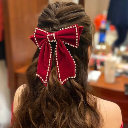 ヘッドドレス リボン ウエディング 赤 ヘアピン 髪留め 赤 髪飾り 花嫁 ウェディング 結婚式 発表会 演奏会 披露宴 ブライダル パーティー 二次会 アクセサリー ヘッドドレス リボン ウエディング 赤 ヘアピン 髪留め 赤 髪飾り 花嫁 ウェディング 結婚式 発表会 演奏会 披露宴 ブライダル パーティー 二次会 アクセサリー