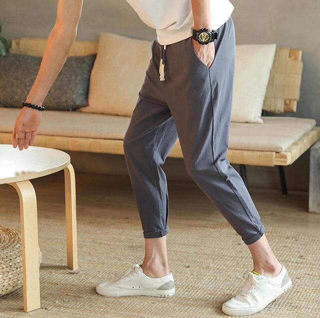 Rakuten - テーパードパンツ メンズ ジョガーパンツ カジュアルパンツ 九分丈 ボトムス ウエストゴム 通勤 通学 キレイめ メンズファッション メンズスタイル 美脚効果 脚長効果 春夏秋