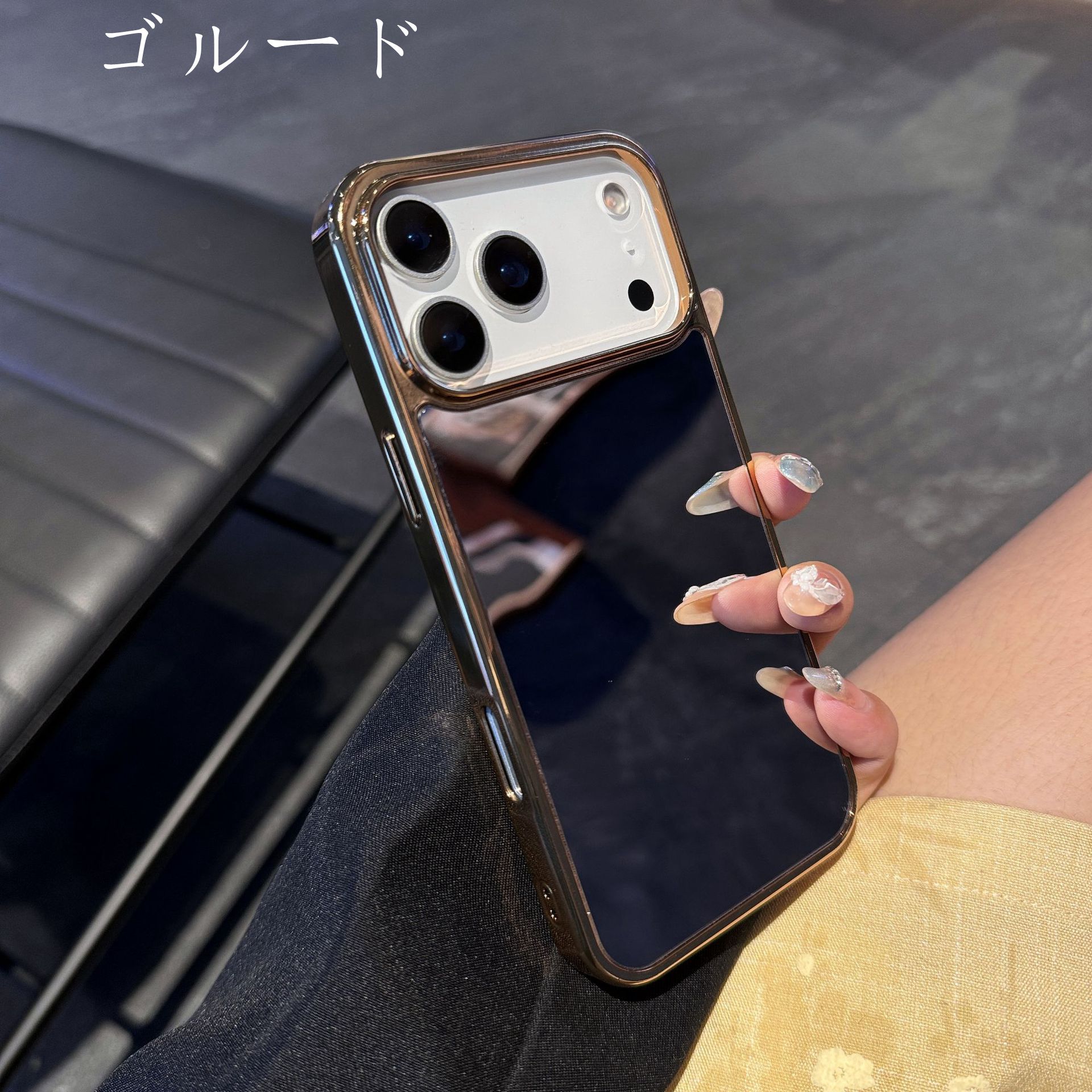 Rakuten - iPhone17ケース 電鍍 スマホケース iphone17PRO 鏡 背面 鏡面 保護ケース iphone16PRO