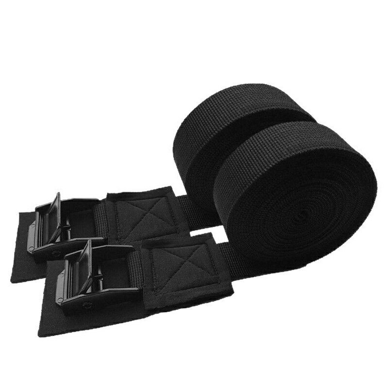 荷物締めベルト 2本セット 荷締バンド 荷物運びベルト 固定 ベルト 車 固定ベルト 固定バンド 長さ 3m ..