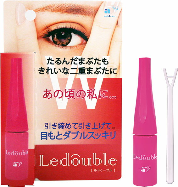 楽天ユニスター ONLINE SHOP大人のルドゥーブル 4ml 二重まぶた形成化粧品 Ledouble 引き締めて引き上げる！たるんだまぶたもきれいな二重に♪ │ 二重 二重まぶた たるみ 一重 奥二重 朝 夜 矯正 クセ付け スーパーハード ウォータープルーフ