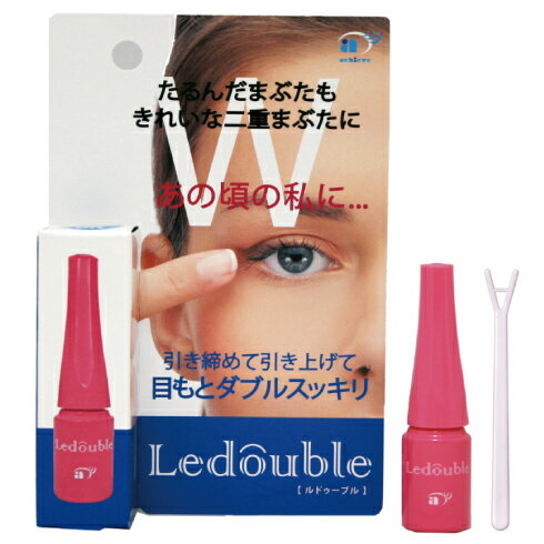 大人のルドゥーブル 2ml 二重まぶた形成化粧品 Ledouble 引き締めて引き上げる！たるんだまぶたもきれいな二重に♪ │ 二重 二重まぶた たるみ 一重 奥二重 朝 夜 矯正 クセ付け スーパーハード ウォータープルーフ