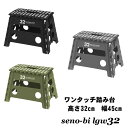 踏み台 折りたたみ コンパクト ステップ台 軽量 高さ32センチ セノビー LGW32 コンパクト かわいい 子供 洗車台