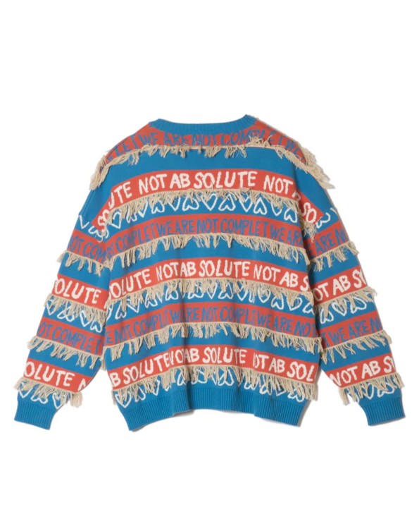 【POINT2倍】【DISCOVERED ディスカバード】CRAZY BORDER KNIT