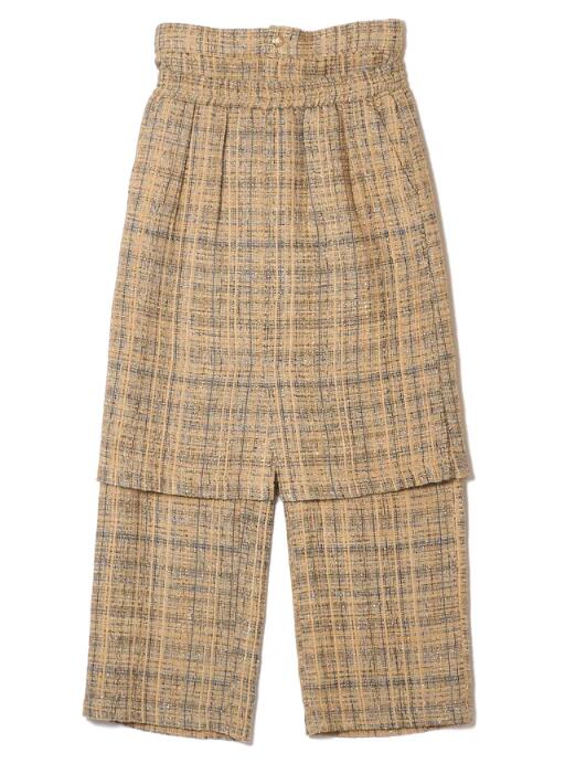 Rakuten - 【POINT2倍】【DISCOVERED ディスカバード】TWEED LAYERED PANTS｜（BEIGE）