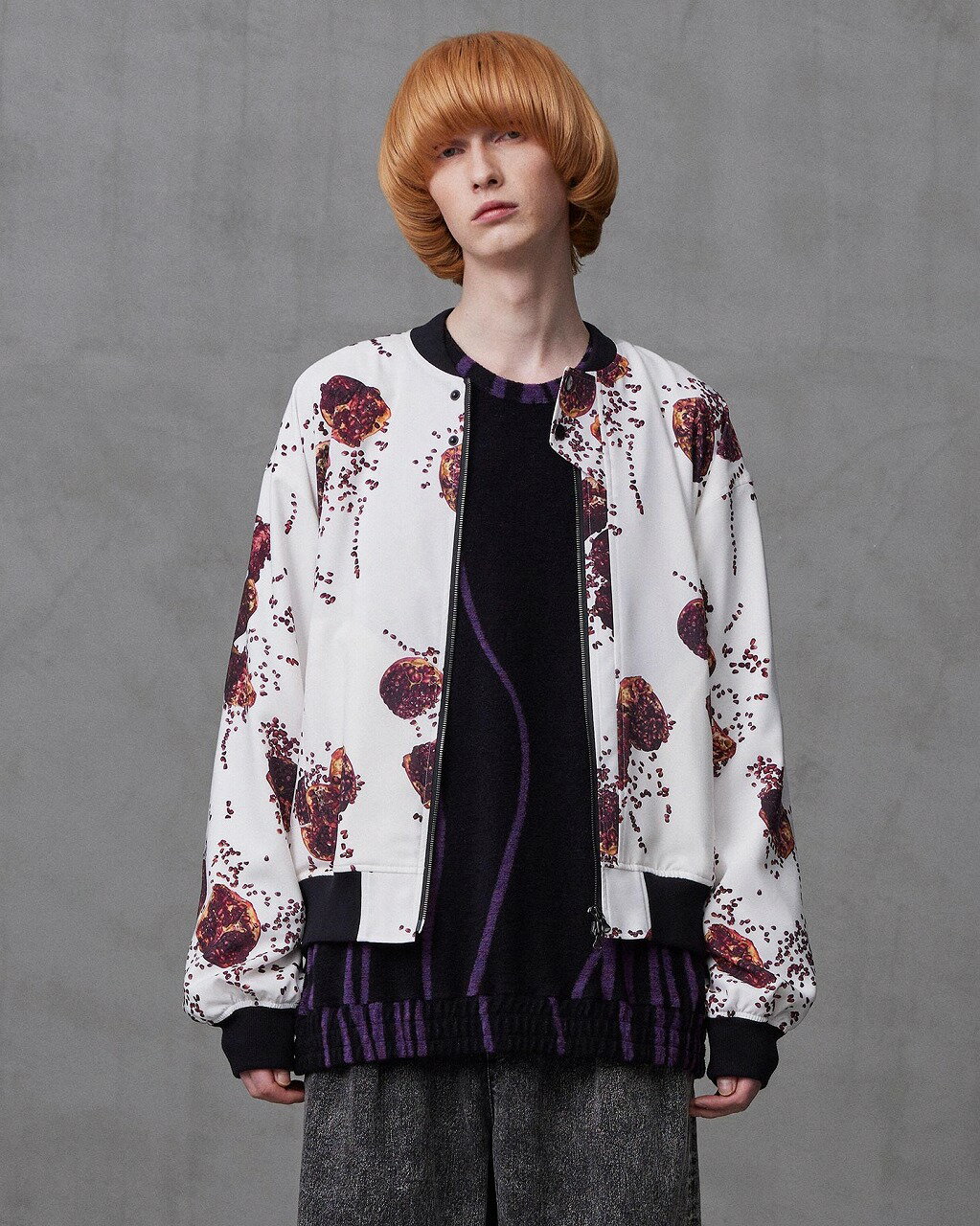 ■ ZAKURO PATTEN BLOUSON(23711010)(2色）(シャツ/Shirts/23AW)