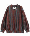 yPOINT2{zySHAREEFV[tz BRUSHING LINE JQ V-NECK L/S/23715054(3Fj(Jbg\[/TOPS/23AW)