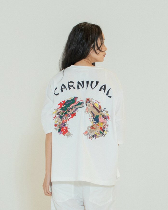 Rakuten - 【STOFストフ】SF24SS-11UTAGE Embroi Big Tee(2色)(lady's/レディース/UNISEX/ユニセックス/24SS)