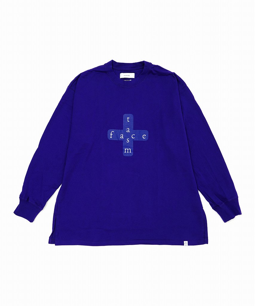 yPOINT2{zyFACETASM t@Zb^YzCROSS LOGO LONG SLEEVE TEEi5Fj(T-SHIRTS/T-Vc/TOPS/gbvX/UNISEX/2023FW)