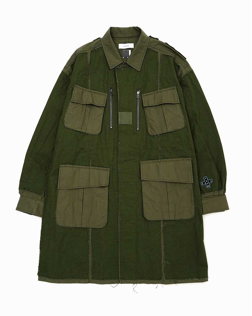 yPOINT2{zyFACETASM t@Zb^YzDECONSTRUCTED MILITARY COAT(2F)23aw(R[g/AE^[/UNISEX/23aw)