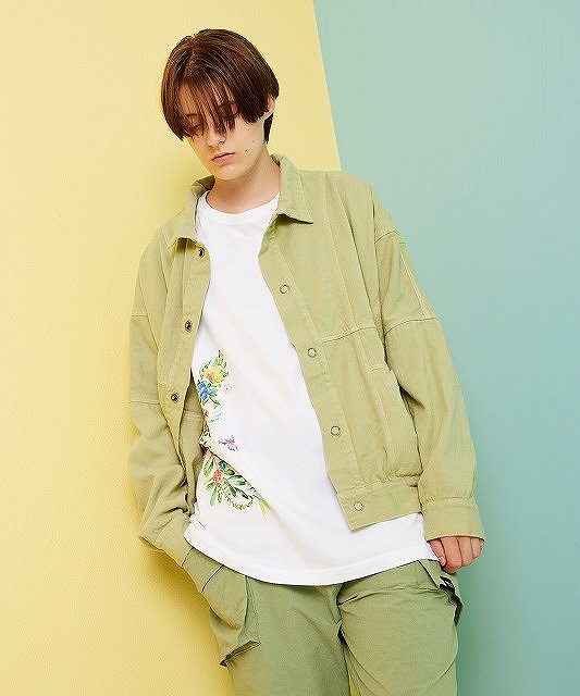 ■■【POINT2倍】【rehacerレアセル】 東炊き Wide Twill Jacket（01220100016）(4色)　(アウター/ジャケット/UNISEX/2022AW)