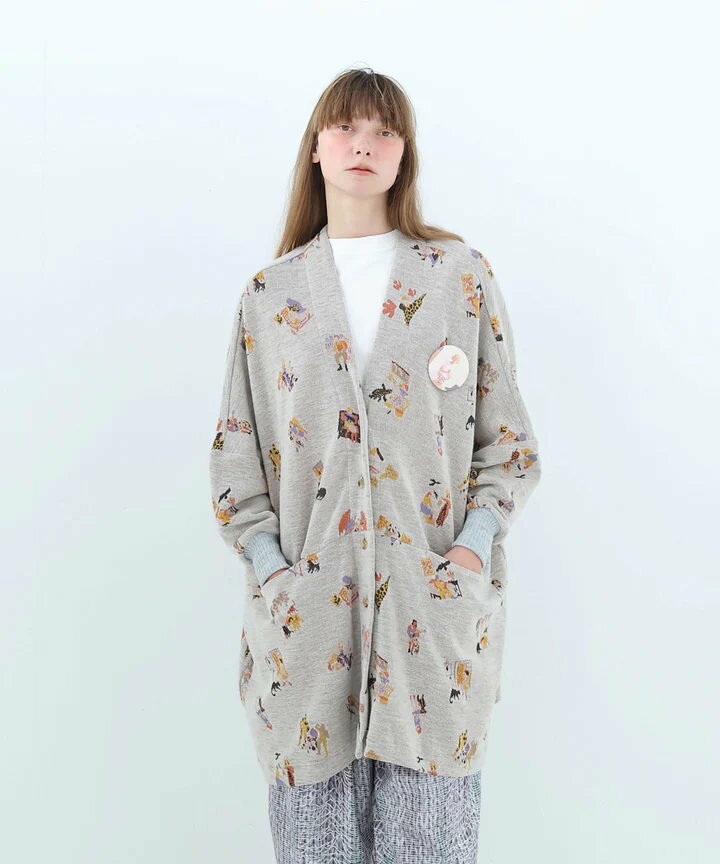Rakuten - 【POINT3倍】【26AW 先行受注】【BEDSIDEDRAMAベッドサイドドラマ】Twenty Night JQ Cardigan(BSD26AW-15) (2色）(/lady's/レディース/UNISEX/ユニセックス/26AW