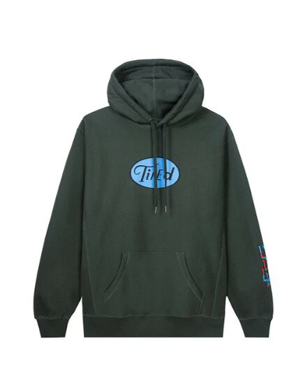  CRAWL PULLOVER HOOD FOREST（3色）(エレファントパターンクルー/CUT AND SEWN/カットソー/PARRA//2022AW)