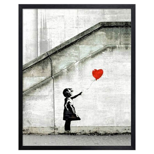 Rakuten - 【アートフレーム】　バンクシー アートフレーム Banksy olotov 美工社 IBA-61736　数量限定 壁掛け 額付き Banksy Love is in the Bin Limited Edition【 IBA-61736】