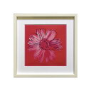 アンディ ウォーホール andy warhol インテリア アート pop art daisy c 1982 crimson and pink 美工社(3)