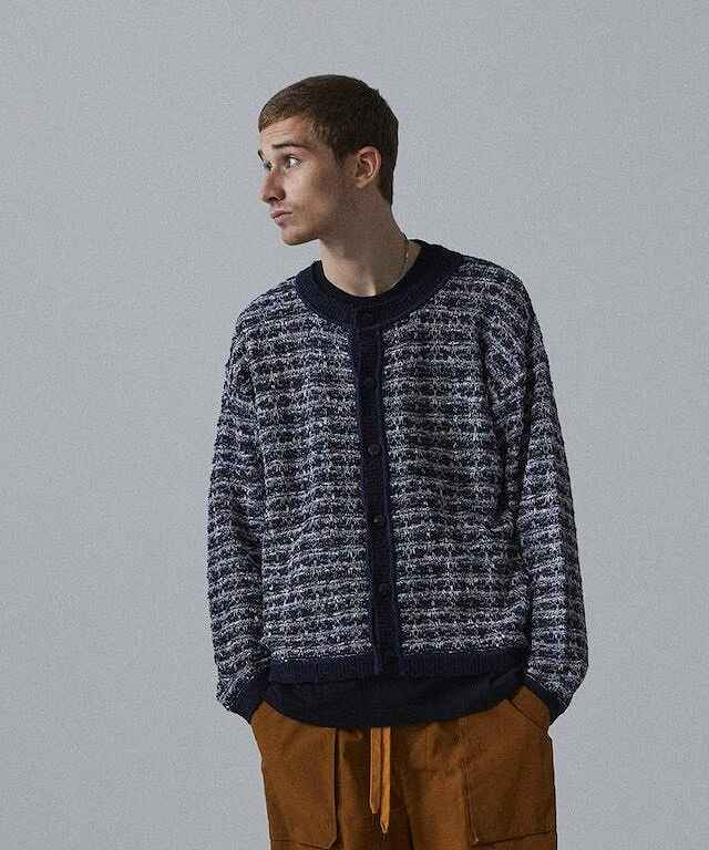 【POINT2倍】【Iroquoisイロコイ】TUCK TWEED CD（277102）(カーディガン/CARDIGAN/アウター/シャネル/2023SS)のサムネイル