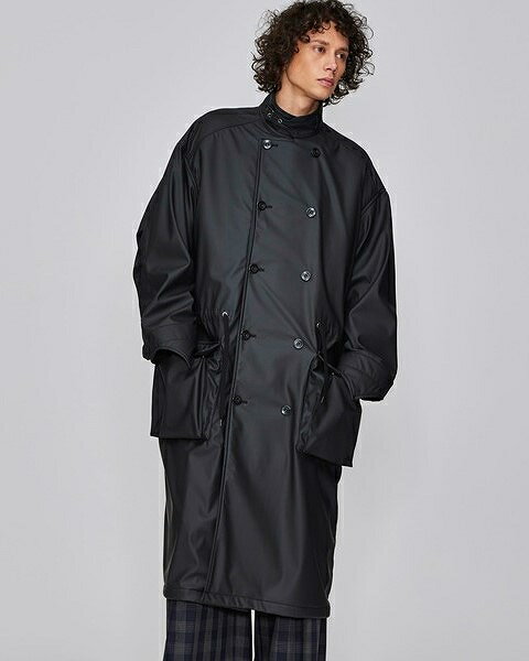 ■【楽天スーパーSALE】【Iroquoisイロコイ】RUBBER CLOTH OVER CO(777202)(2色)(コート、ジャケット/テーラード/スーツ/...