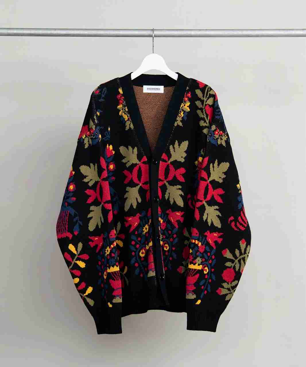 【POINT2倍】【DISCOVERED ディスカバード】　HANAKAGO JQ KNIT CARDIGAN(2色)のサムネイル
