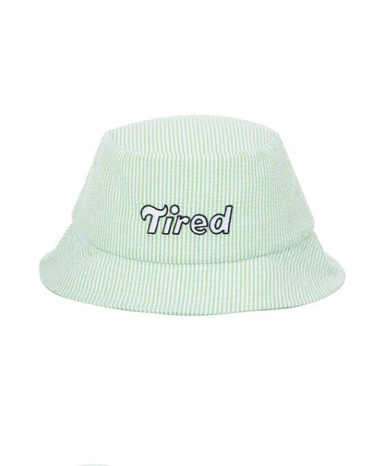 yTIRED^CA[hz TILDE SEERSUCKER BUCKET HAT (USA)(HAT/Xq/PARRA//2023SS)