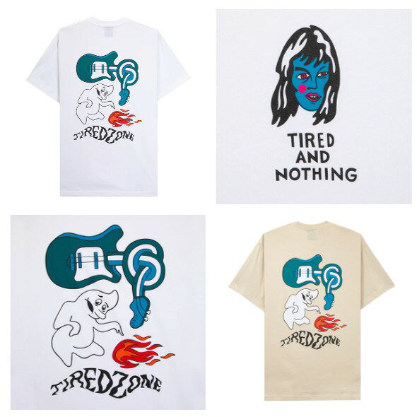 yTIRED^CA[hz GHOST SS TEE (ORGANIC)i3Fj(T-SHIRTS/TEE/TVc/PARRA//2023SS)