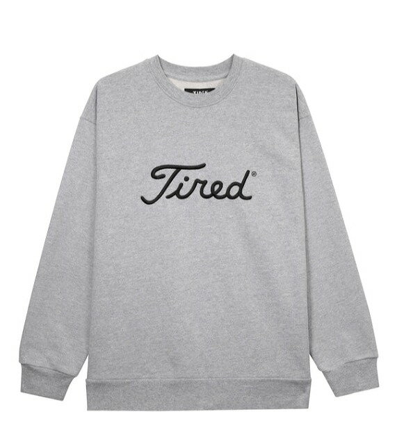 yTIRED^CA[hz GOLF CREWNECK FLEECE (ORGANIC)i3Fj(FLEECE/XEFbg/PARRA//2023SS)