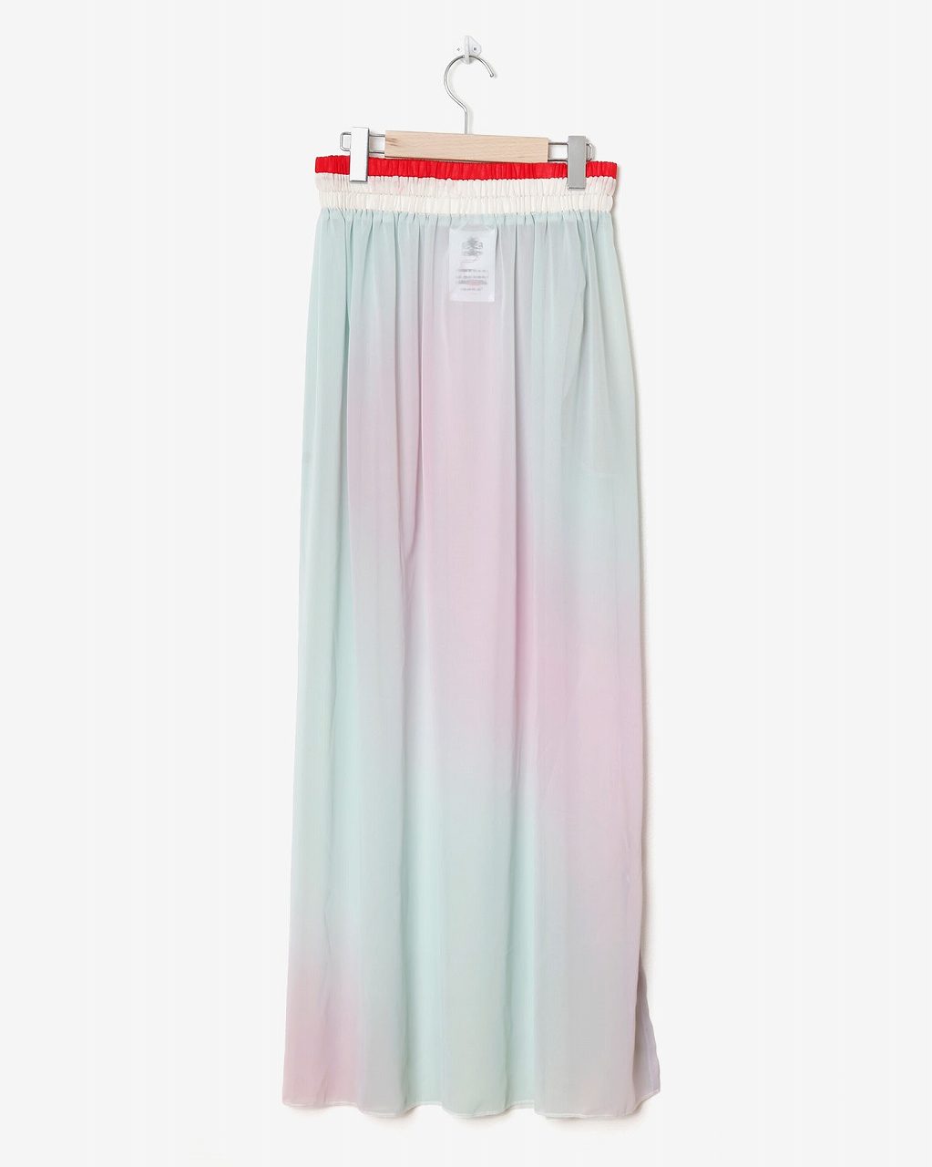 ★【POINT2倍】【STOFストフ】Fog dyed long skirt ドレススカート(SF23SS-20)(2色）