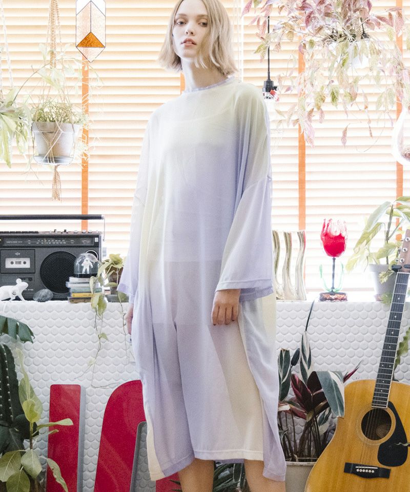 【POINT2倍】【STOFストフ】Fog dyed huge tee Tシャツ(SF23SS-19)(2色)