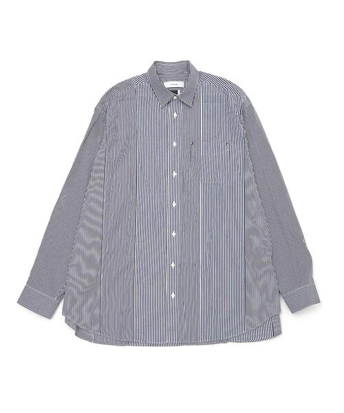 【POINT2倍】【FACETASM ファセッタズム】WRINKLE BIG HEART SHIRT（2色）(シャツ/アウター/UNISEX/24SS)