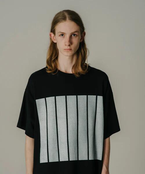 yPOINT2{zyFACETASM t@Zb^Yz7BARS TEEi5Fj(T-SHIRTS/gbvX/UNISEX/24SS)