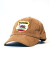 【TMTティーエムティー】CORDUROY CAP(EMBLEM)（4色）TACF2301(TMTキャップ/帽子/GOODS/小物)