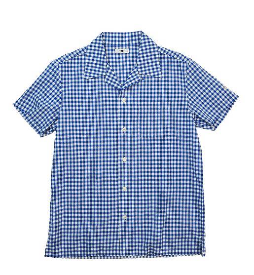 Rakuten - 【POINT2倍】【TMTティーエムティー】COTTON LINEN CHAMBRAY SHIRTS(4色)(シャンブレーシャツ/シャツ/2024SS)
