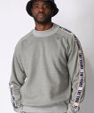 yPOINT2{zyTMTeB[GeB[zJQ-SIDETAPE SOFT SWEAT SHIRTS / GRAY@(XEFbg/tops/MENS/2023SS)iStEFAj