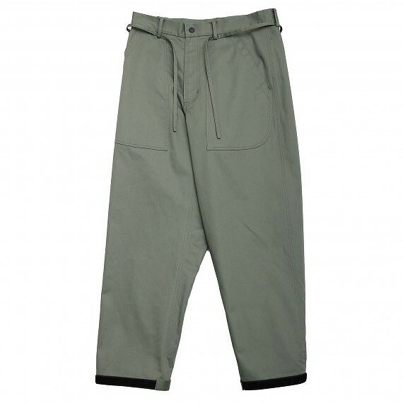 yPOINT2{zyquolt NIgz901T-1562 RATINE-TAPED PANTS / KHAKI(PANTS/pc/KNIT/T-SHIRTS/23AW)