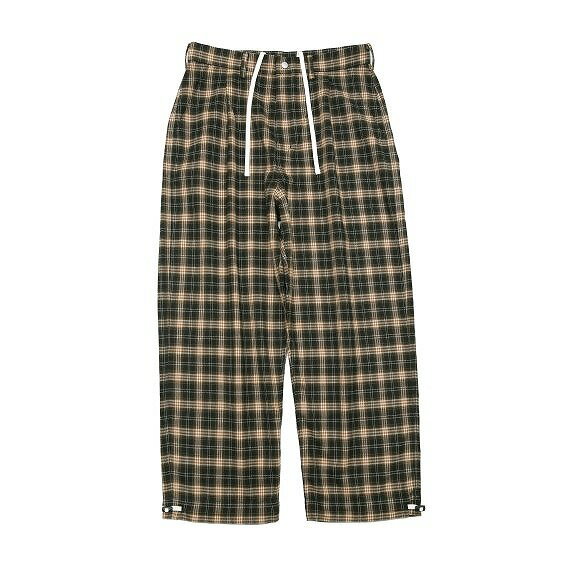 yPOINT2{zyNIgz901T-1632 COTTAGE PANTS / BLACK-BEIGE(PANTS/pc/KNIT/T-SHIRTS/23AW)