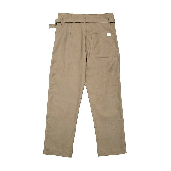 【POINT2倍】【クオルト】901T-1641 BELTED PANTS / BEIGE(PANTS/パンツ/KNIT/T-SHIRTS/23AW)