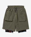 【POINT2倍】【rehacerレアセル】Botanical Duck Short Pants(01210500027)(4色) (ショートパンツ/PANTS/UNISEX/2023AW)