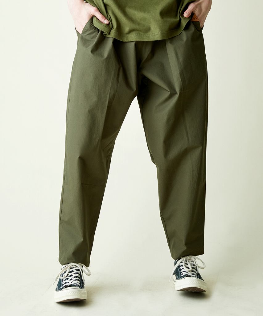 【POINT2倍】【rehacerレアセル】 Easy Adjust Ankle Cut Pants（01230500016）(2色)　(パンツ/PANTS/UNISEX/2023AW)